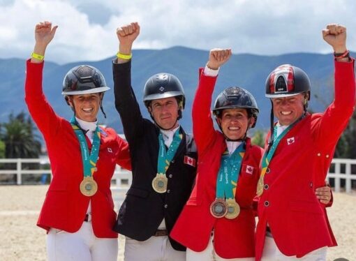 Caroline Pamukcu y Canadá se alzan con el oro en la prueba completa