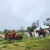 Contra viento y tormenta: competencia de enduro ecuestre en El RodeoMG